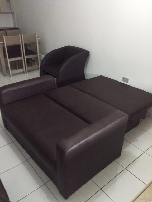 Kitinete Em Matinhos Com Piscina Villa Bagian luar foto